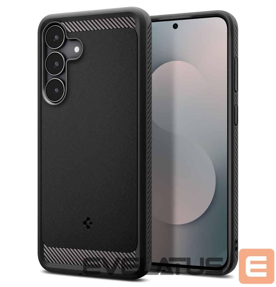 Muud kaubad Spigen Spigen Rugged Armor Case for Samsung Galaxy S25 FE - Matte Black