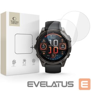 Muud kaubad Tech-Protect  Tech-Protect Glass Fit+ 2-pack tempered glass for Garmin Fenix 8 47mm - clear 