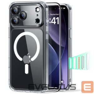 Muud kaubad ESR  ESR Classic Hybrid MagSafe + Tempered Glass Set for iPhone 17 Pro Max - Clear 
