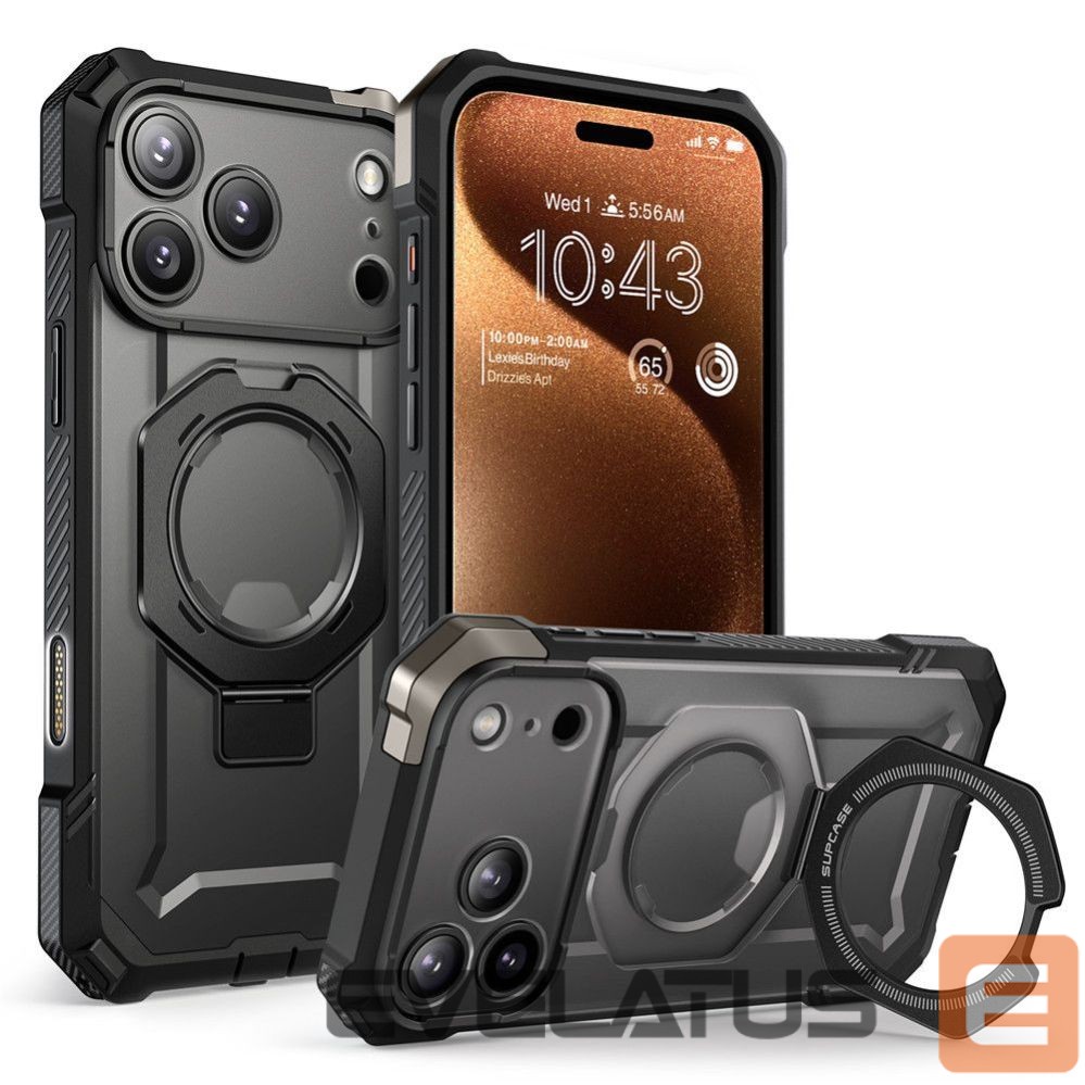 Muud kaubad Supcase Supcase UB Grip Mag MagSafe Case for iPhone 17 Pro Max - Black