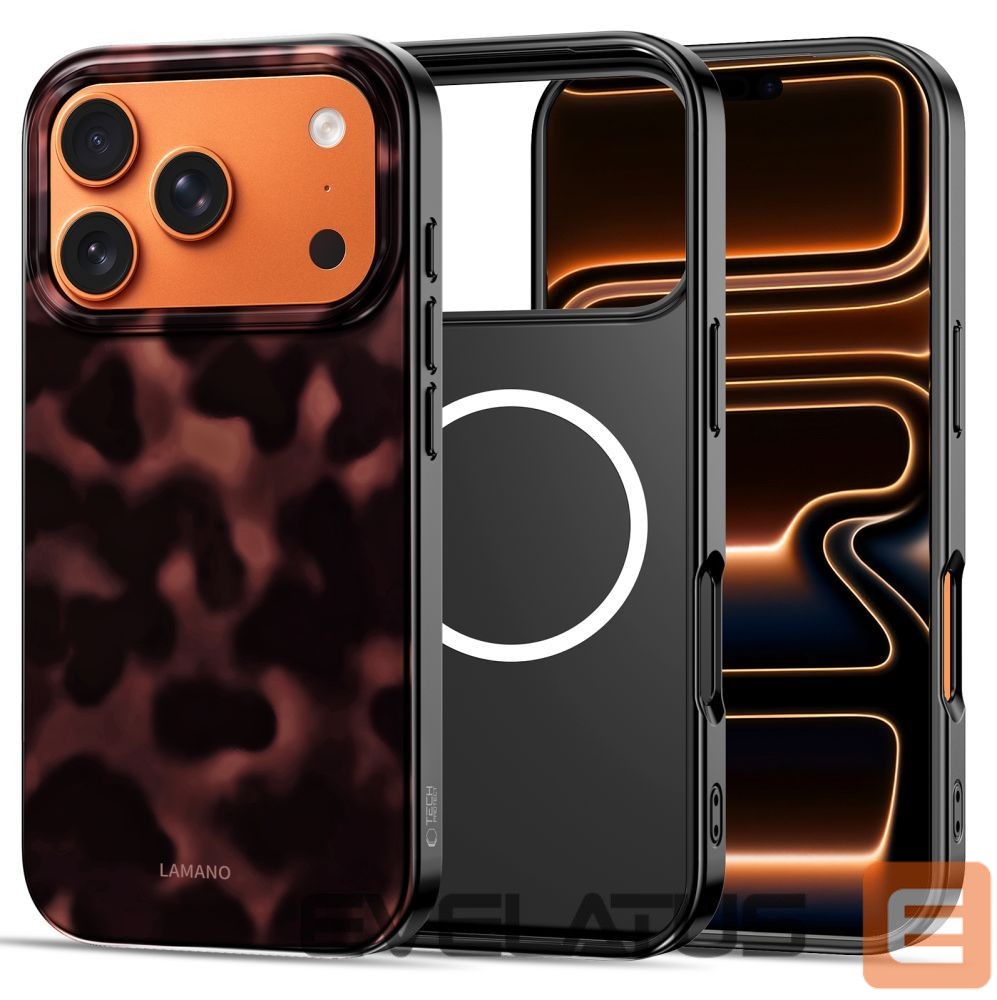 Muud kaubad Tech-Protect Tech-Protect Lamano MagSafe Case for iPhone 17 Pro Max - Black and Red