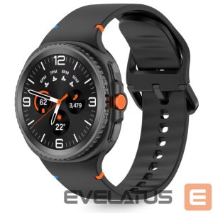 Muud kaubad Tech-Protect  Tech-Protect Silicone Strap for Samsung Galaxy Watch 40/44/46 mm - Black 