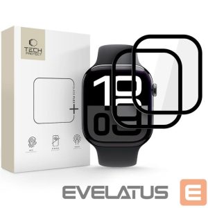 Muud kaubad Tech-Protect  Tech-Protect Glass Flex+ Hybrid Glass 2-pack for Apple Watch 10 46mm - Black 