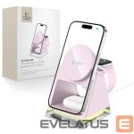 Kaabel Tech-Protect  Tech-Protect QI15W-A43 3in1 MagSafe Inductive Charger - Pink 