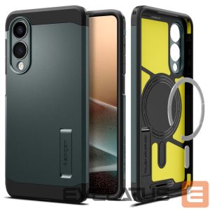 Muud kaubad Spigen  Spigen Tough Armor MagSafe Case for Samsung Galaxy S25 Edge - Green/Black 