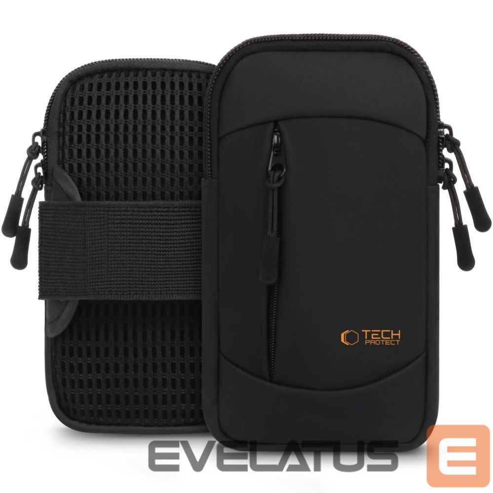 Teine toode Tech-Protect Tech-Protect M6 Universal Sport Armband - Black and Orange