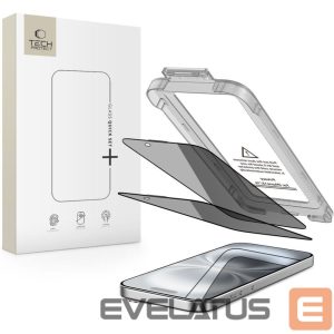 Muud kaubad Tech-Protect  Tech-Protect Quick Set Spy+ Privacy Glass 2-pack for iPhone 15 / 16 