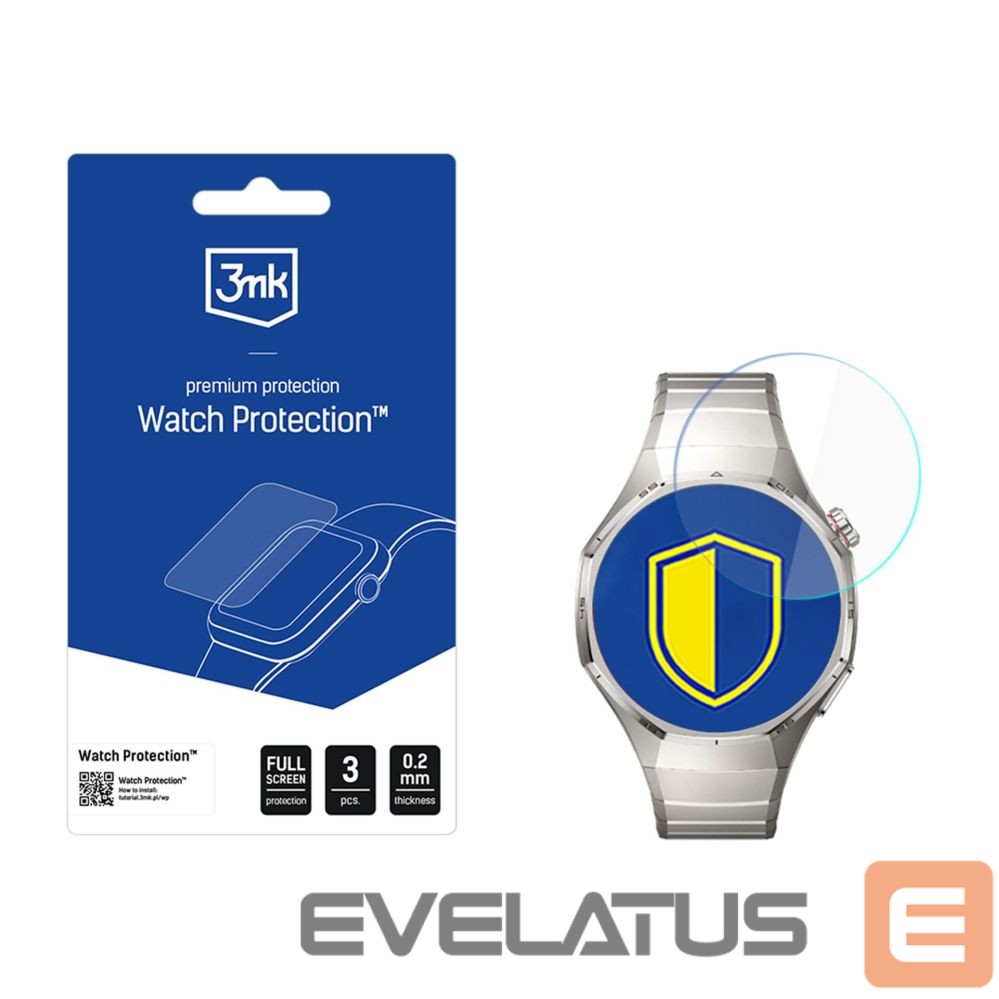 Muud kaubad 3MK 3mk Watch Protection FlexibleGlass hybrid glass for the smartwatch display for Huawei Watch GT 6 Pro 46 mm