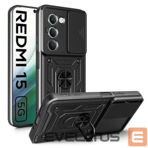 Muud kaubad Tech-Protect  Tech-Protect CamShield Pro Case for Xiaomi Redmi 15 4G / 5G - Black 