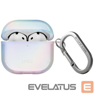 Muud kaubad UNIQ  Uniq Iridescia case for AirPods 4 Hang Case - holo white 