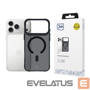 Muud kaubad 3MK  3mk Smoke MagCase for iPhone 17 Pro - Black Semi-Transparent 