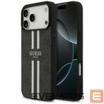 Muud kaubad Guess  Guess 4G Printed Stripes MagSafe case for iPhone 17 Pro Max - black 