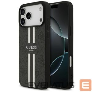 Muud kaubad Guess  Guess 4G Printed Stripes MagSafe case for iPhone 17 Pro Max - black 