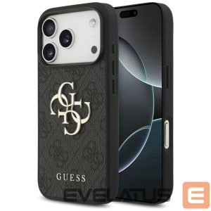 Muud kaubad Guess  Guess 4G Big Logo Case for iPhone 17 Pro - Black 
