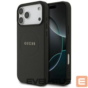 Muud kaubad Guess  Guess Grained Ring MagSafe case for iPhone 17 Pro Max - black 