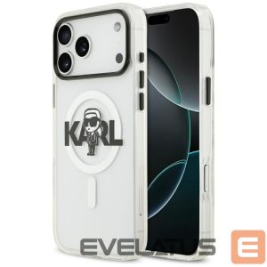 Muud kaubad Karl Lagerfeld  Karl Lagerfeld IML Karl Sketch Logo MagSafe Case for iPhone 17 Pro Max - Transparent 