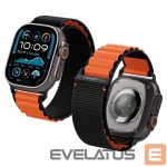 Muud kaubad Spigen  Spigen WBF1 Strap for Apple Watch 44 / 45 / 46 / 49 mm - Black and Orange 