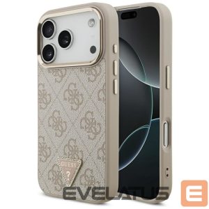 Muud kaubad Guess  Guess 4G Triangle Logo MagSafe Case for iPhone 17 Pro - Rose Gold 