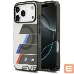 Muud kaubad BMW  BMW M IML Metal Buttons Tricolor Lines MagSafe Case for iPhone 17 Pro Max - Gray 