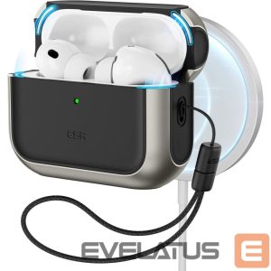 Muud kaubad ESR  ESR Orbit HaloLock MagSafe Case for AirPods Pro 3 - Gray & Black 