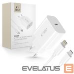 Muud kaubad Tech-Protect  Tech-Protect NC20W Wall Charger with 100 cm USB-C / Lightning Cable - White 