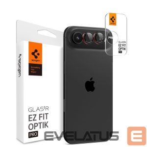 Muud kaubad Spigen  Spigen Optik Pro L-Series 2-pack iPhone Air Lens Glass - Black and Red 