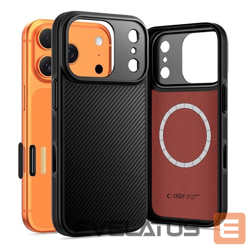 Muud kaubad Tech-Protect Tech-Protect Kevlar Aramid MagSafe case for iPhone 17 Pro - black