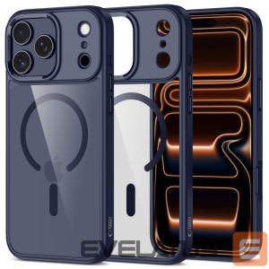 Muud kaubad Tech-Protect  Tech-Protect MagMat MagSafe Case for iPhone 17 Pro Max - Transparent - Navy Blue 