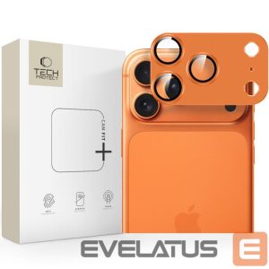Muud kaubad Tech-Protect  Tech-Protect Camfull Fit+ Camera Lens Glass for iPhone 17 Pro Max - Orange 