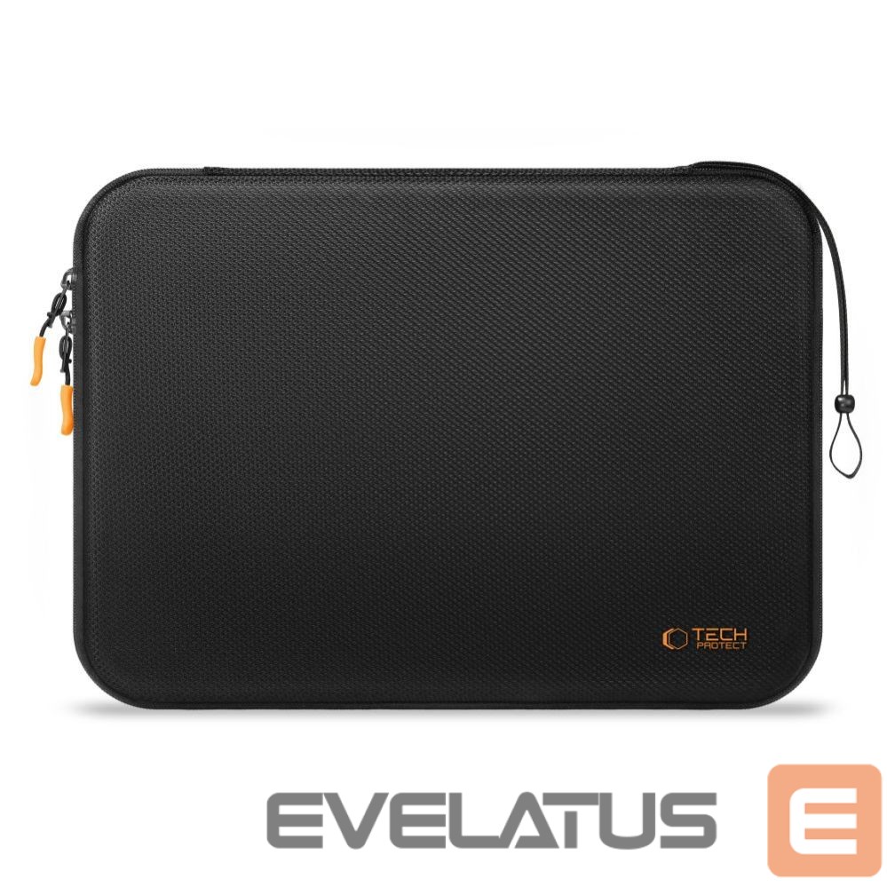 Muud kaubad Tech-Protect Tech-Protect Hardpouch for 15-16 Laptops - Black and Orange