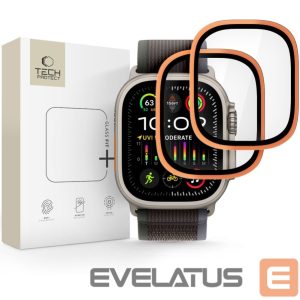 Muud kaubad Tech-Protect  Tech-Protect 2-pack tempered glass for Apple Watch Ultra 49mm - orange 