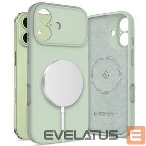 Muud kaubad Tech-Protect  Tech-Protect Silicone MagSafe Case for iPhone 17 - Green 