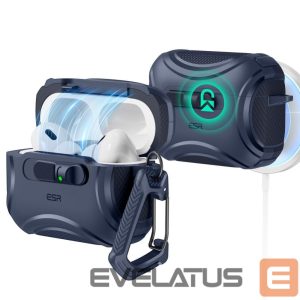 Muud kaubad ESR  ESR Cyber ​​FlickLock MagSafe Case for AirPods Pro 3 - Navy Blue 