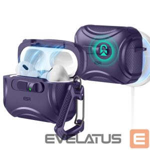 Muud kaubad ESR  ESR Cyber ​​FlickLock MagSafe Case for AirPods Pro 3 - Purple 