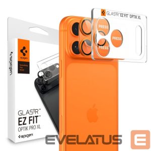 Muud kaubad Spigen  Spigen Optik Pro XL Camera Lens Glass for iPhone 17 Pro - Orange 