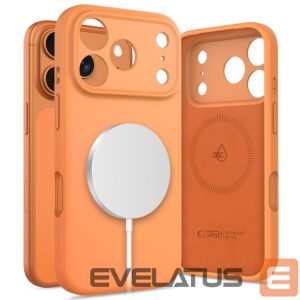 Muud kaubad Tech-Protect  Tech-Protect Silicone MagSafe Case for iPhone 17 Pro - Orange 