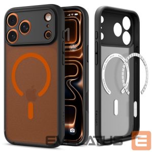 Muud kaubad Spigen  Spigen Ultra Hybrid MagSafe Case for iPhone 17 Pro Max - Black and Orange 