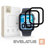 Kaitseklaasid Tech-Protect  Tech-Protect Glass Flex+ 2-pack for Apple Watch 44mm - black 
