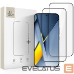 Kaitseklaasid Tech-Protect  Tech-Protect Glass Fit+ 2-pack for Xiaomi Poco F8 Pro Ultra - black 