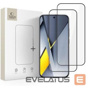 Muud kaubad Tech-Protect  Tech-Protect Glass Fit+ 2-pack for Xiaomi Poco F8 Pro - black 