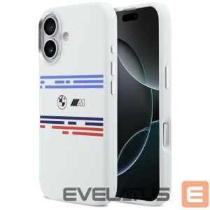 Muud kaubad BMW  BMW M Silicon Horizontal Line MagSafe Case for iPhone 17 - White 