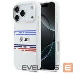 Muud kaubad BMW  BMW M Silicon Horizontal Line MagSafe Case for iPhone 17 Pro - White 