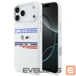 Muud kaubad BMW  BMW M Silicon Horizontal Line MagSafe Case for iPhone 17 Pro Max - White 