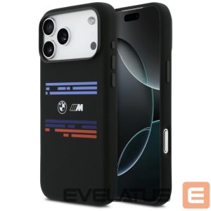 Muud kaubad BMW  BMW M Silicon Horizontal Line MagSafe Case for iPhone 17 Pro Max - Black 