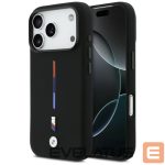 Muud kaubad BMW  BMW M Silicon Tricolor Line MagSafe Case for iPhone 17 Pro - Black 