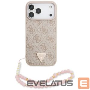Muud kaubad Guess  Guess 4G Strap Triangle Logo MagSafe Case for iPhone 17 Pro Max - Pink 