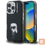 Tagakaaned Karl Lagerfeld  Karl Lagerfeld IML Aquarelle Karl & Logo MagSafe Case for iPhone 16 Pro - Black 