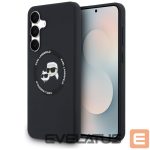 Muud kaubad Karl Lagerfeld  Karl Lagerfeld Silicone Karl & Choupette Heads MagSafe Case for Samsung Galaxy S25 FE - Black 