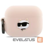Muud kaubad Karl Lagerfeld  Karl Lagerfeld Silicone Chaupette Head 3D Case for AirPods Pro 3 - Pink 