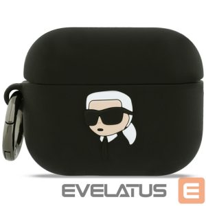 Muud kaubad Karl Lagerfeld  Karl Lagerfeld Silicone Karl Head 3D Case for AirPods Pro 3 - Black 